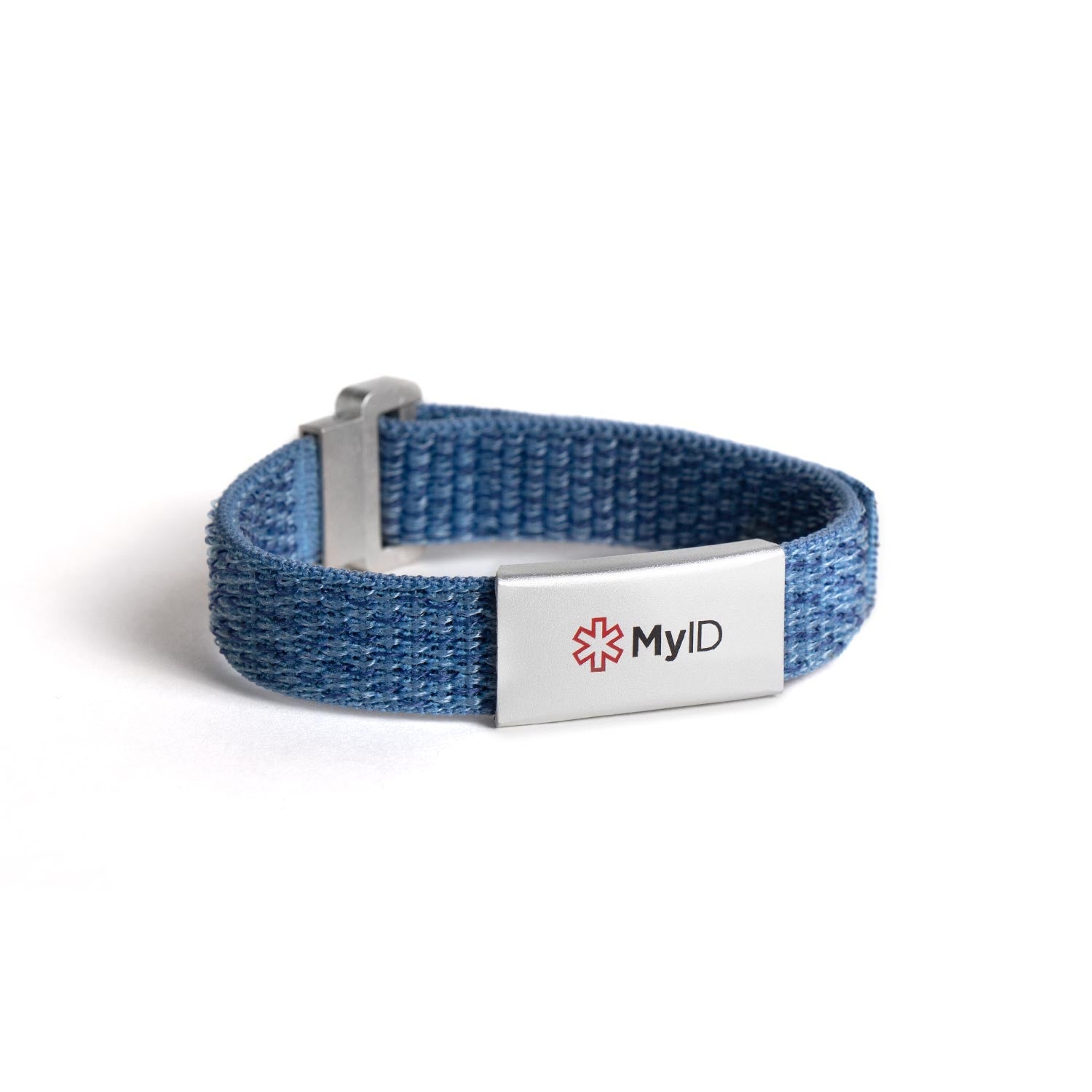 MyID Flex Nylon Medical ID Bracelet Blue