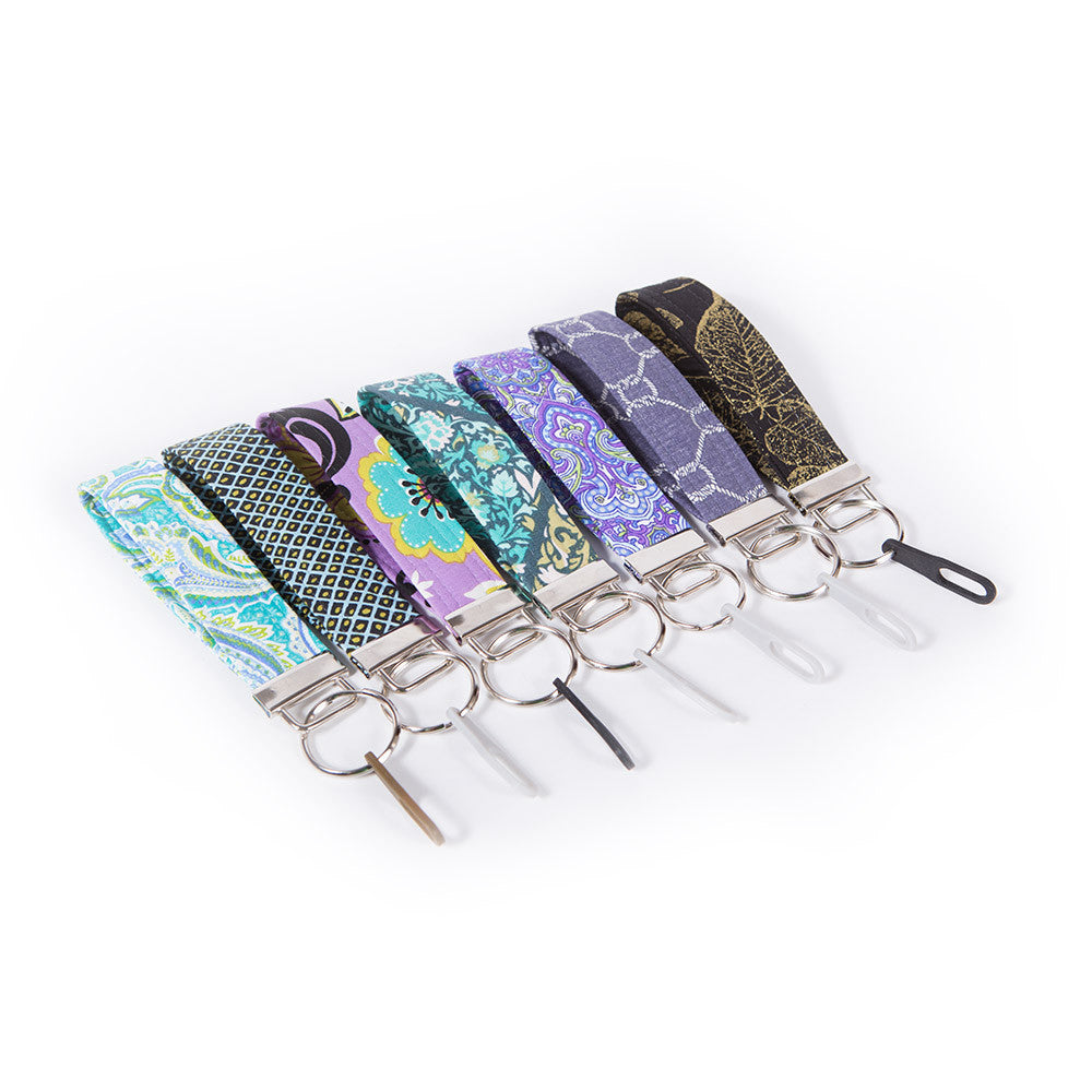 Fabric Wristlet Medical ID Keychain Variety - MyID