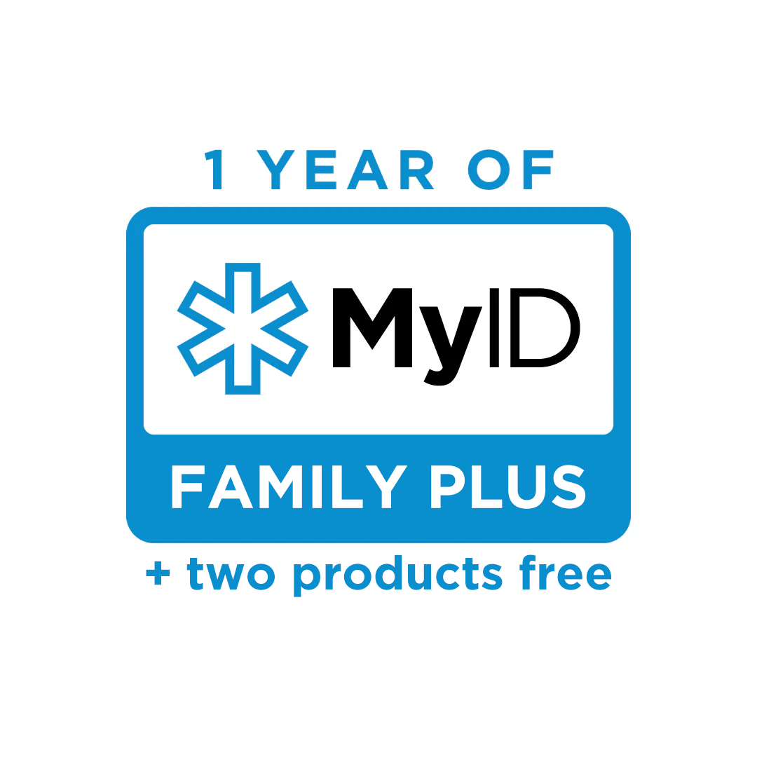 1 Year of MyID Plus Family + 2 Products Free (Add this Product and 2 Free Products of your Choice to Cart)