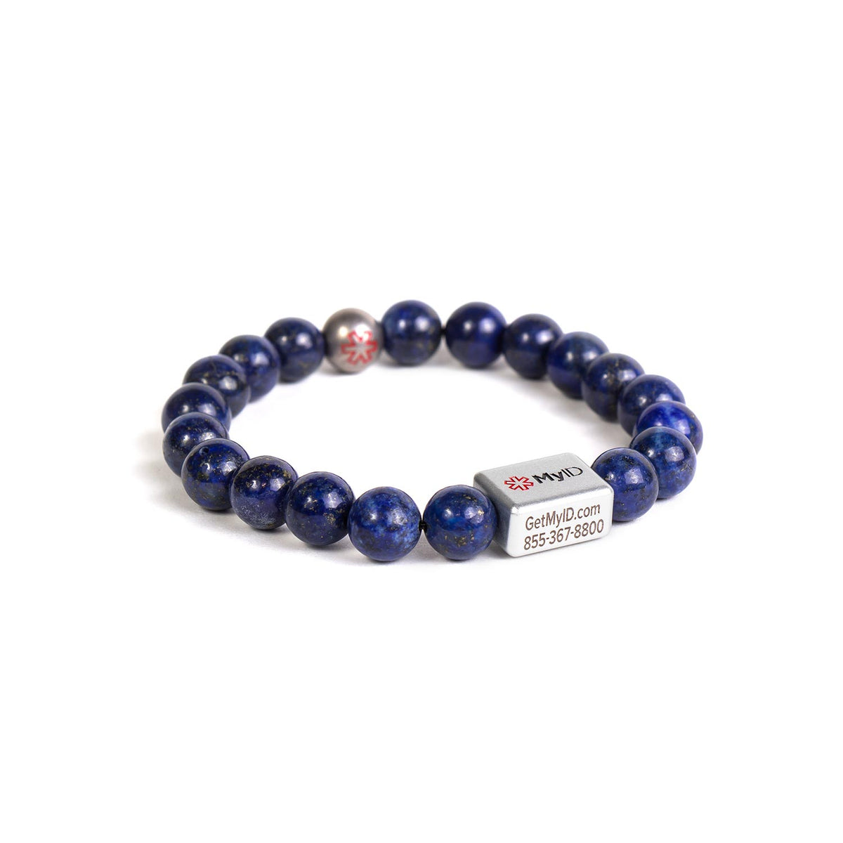 Lapis Lazuli Medical ID Bracelet