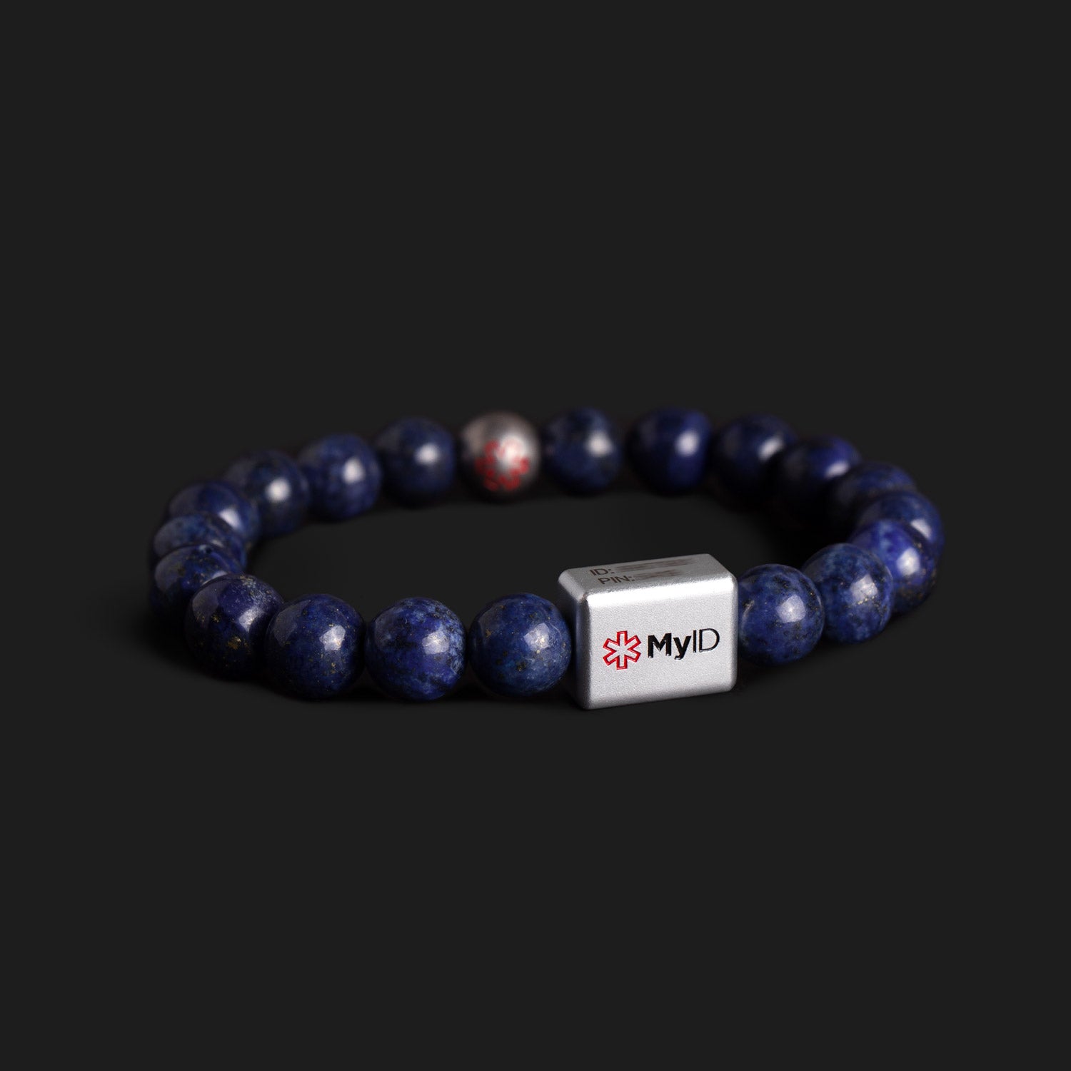 Lapis Lazuli Medical ID Bracelet