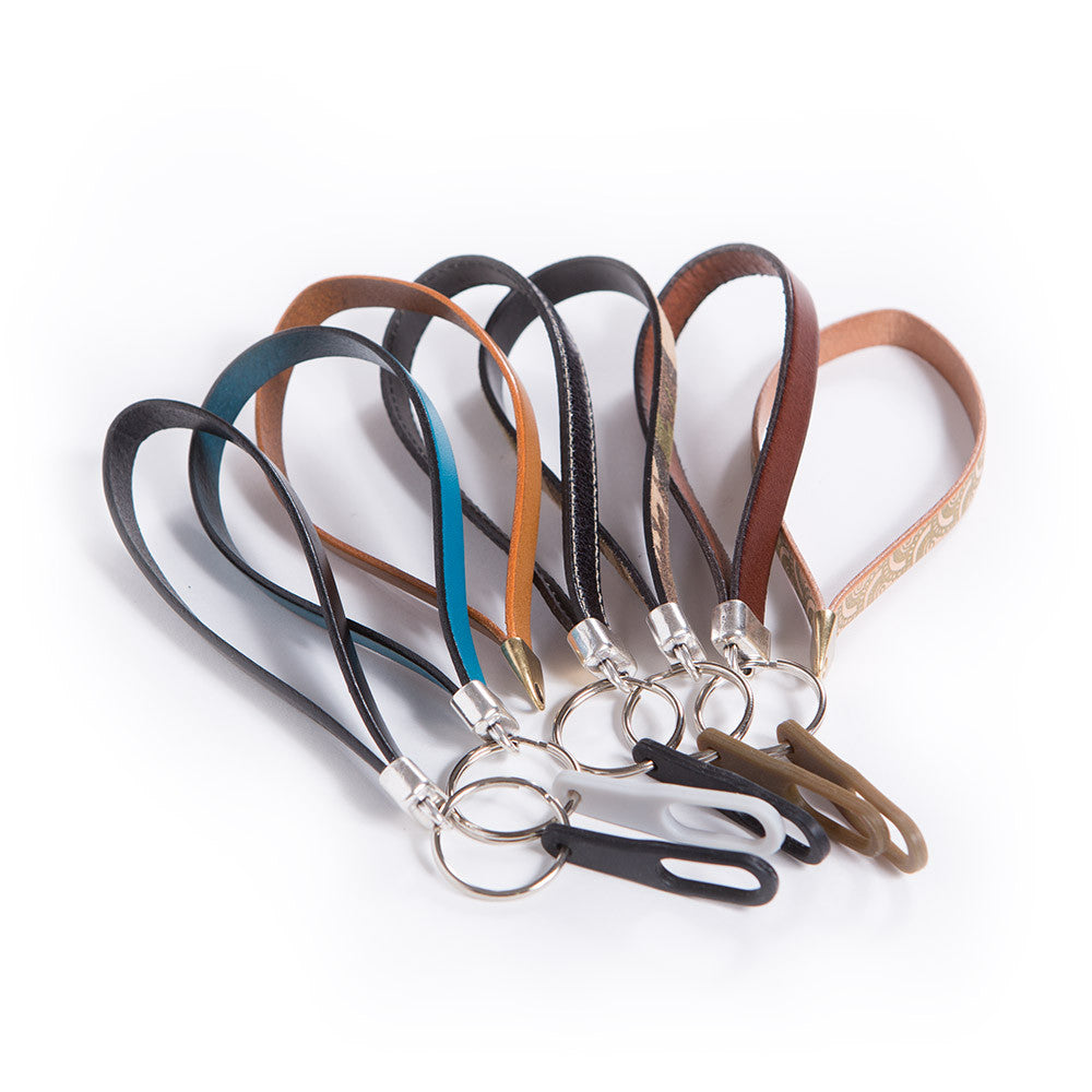 Leather Wristlet Medical ID Keychain Variety - MyID