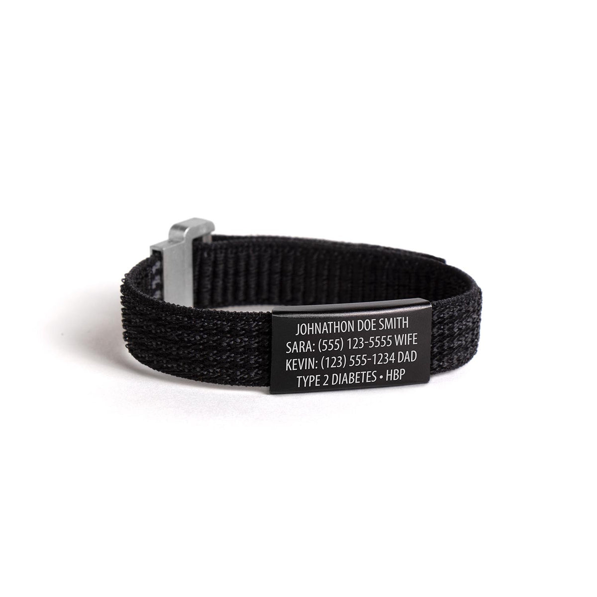 MyID Flex Nylon Medical ID Bracelet