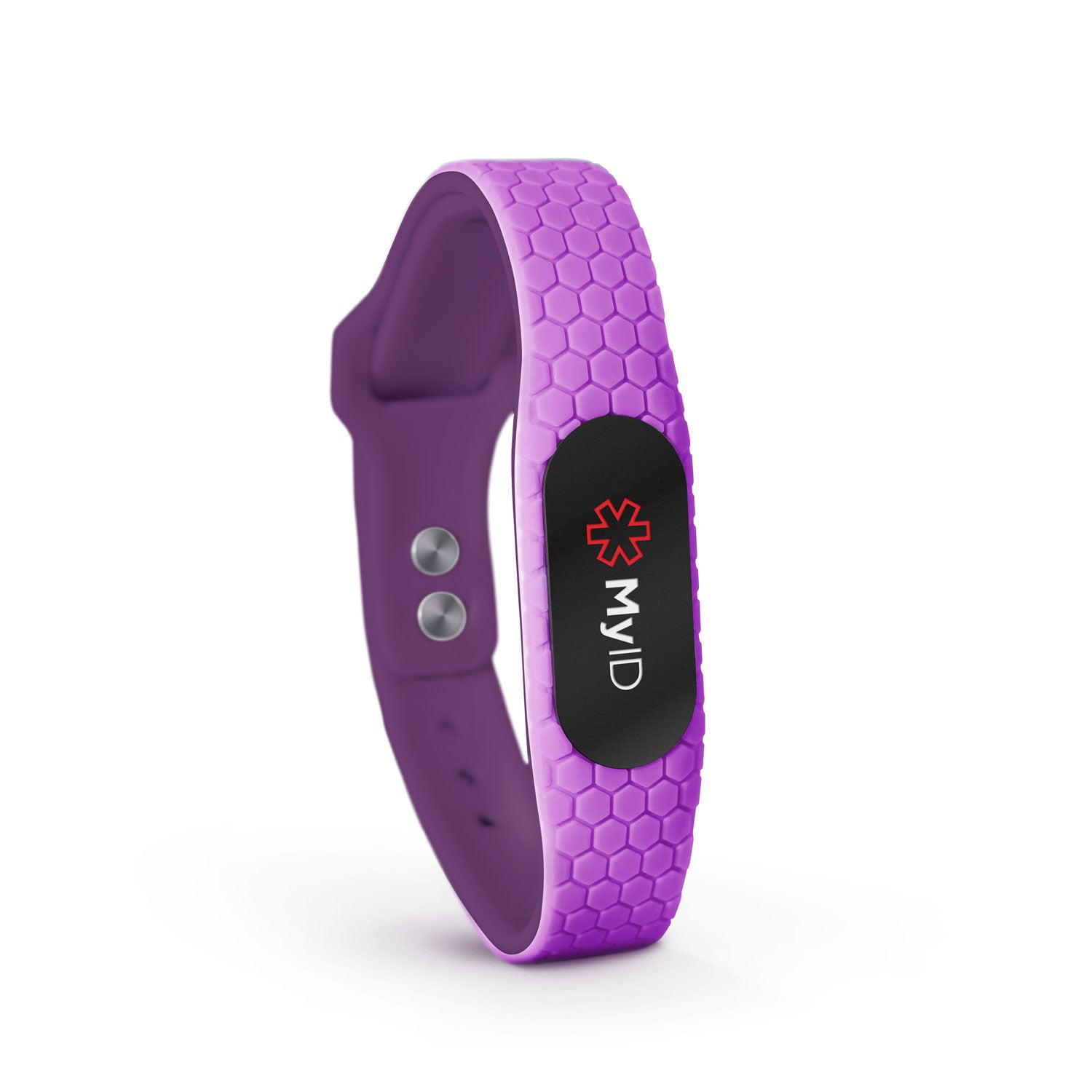 MyID Hive Medical ID Bracelet Purple