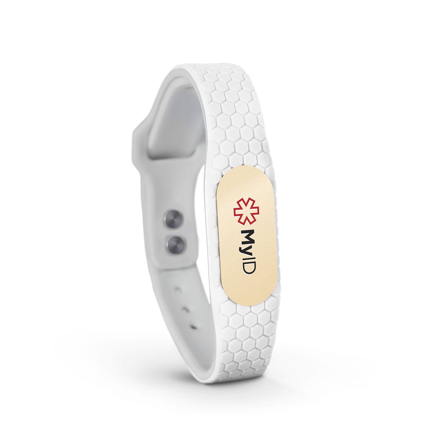 MyID Hive Medical ID Bracelet White