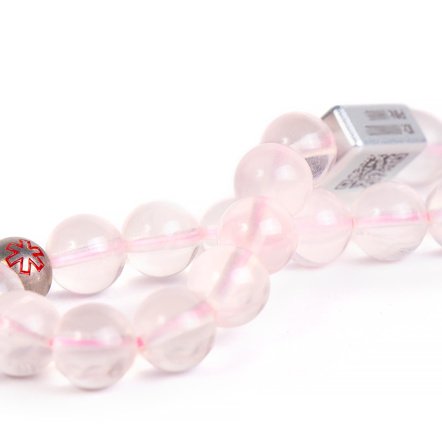 Rose Quartz Medical ID Bracelet