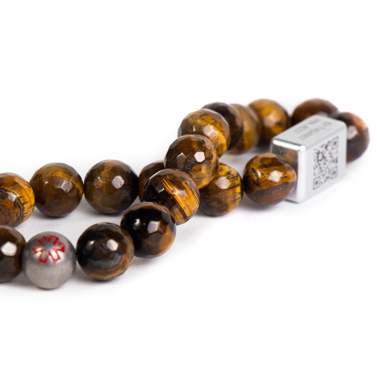 Tiger&#39;s Eye Medical ID Bracelet