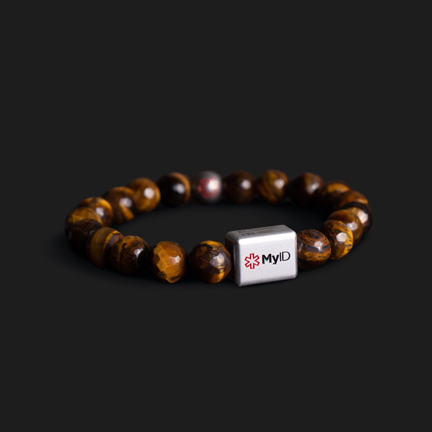 Tiger's Eye Medical ID Bracelet
